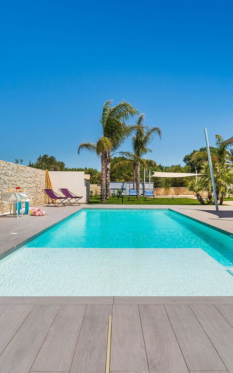 Villa Nica: pool, Udendørs