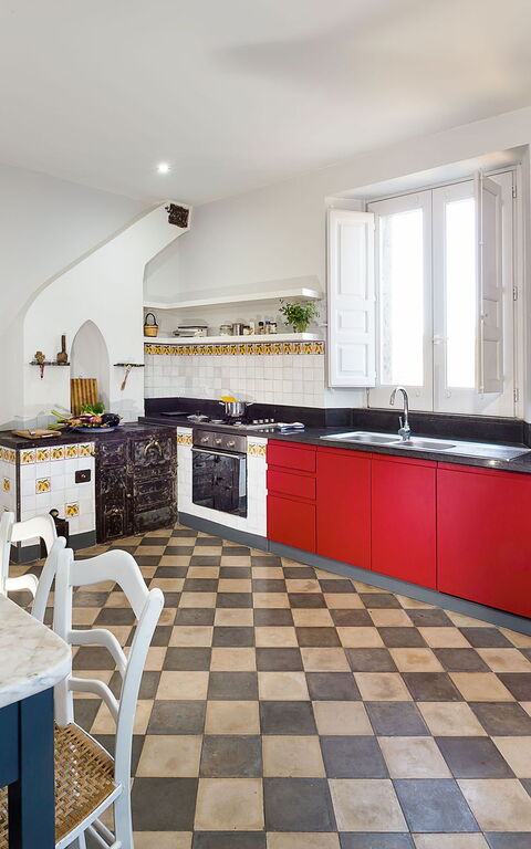 Villa Nerello: Køkken