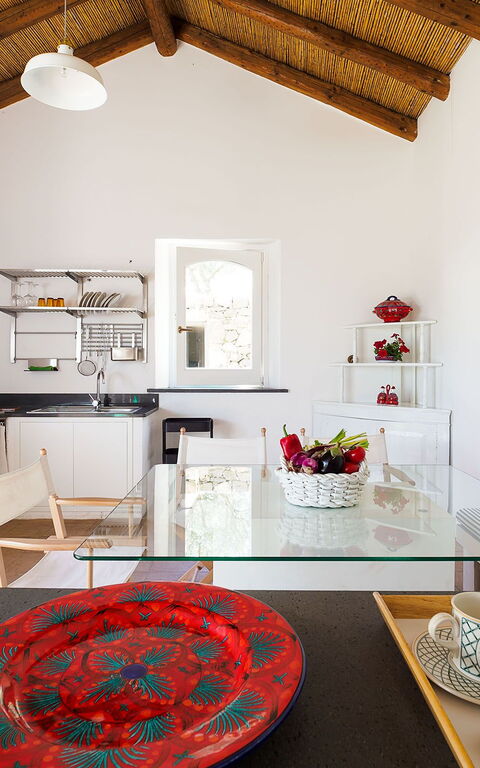 Villa Nerello: Frokostlokale, Køkken