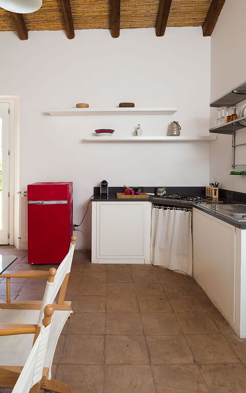 Villa Nerello: Frokostlokale, Køkken