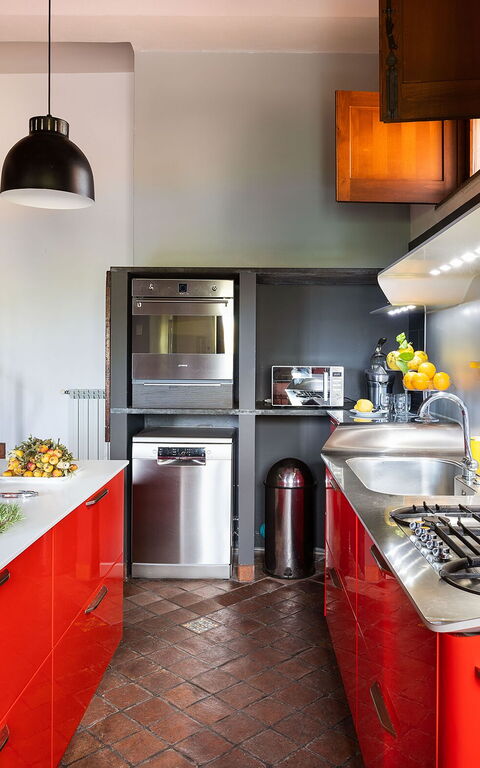 Villa Palmento Rosa: Køkken