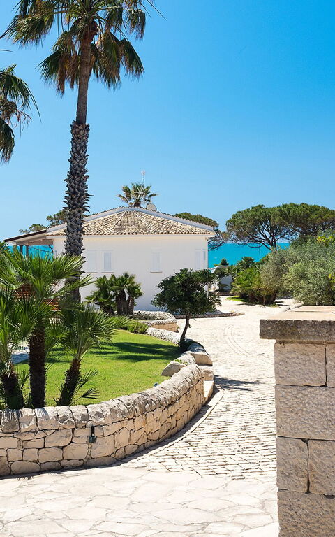 Villa Maya: Udendørs