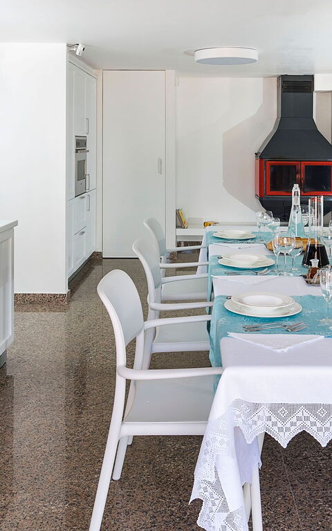 Villa Maya: Frokostlokale, Køkken