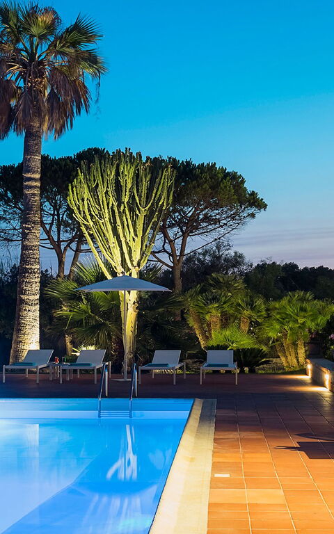 Villa Maya: Udendørs