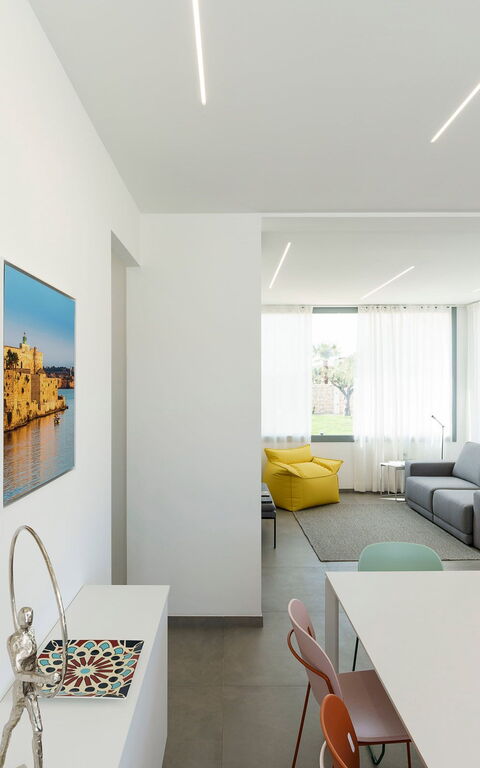 Villa Mia: Frokostlokale, Køkken, Stue