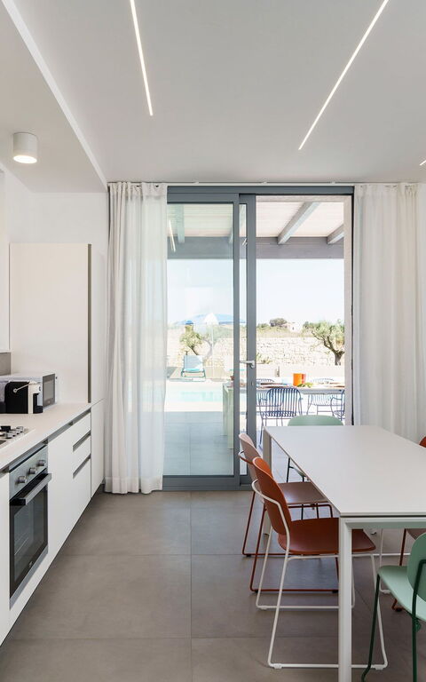 Villa Mia: Frokostlokale, Køkken