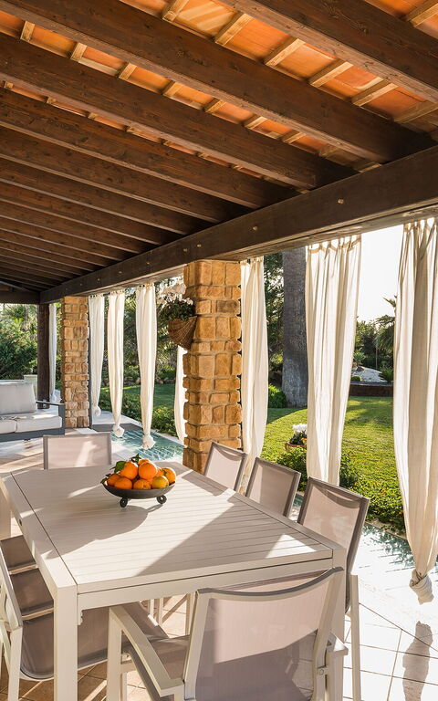 Villa Cielo: Altan / terrasse / gårdhave