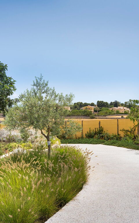 Villa Meravilla: Have, Hovedindgang, Udendørs