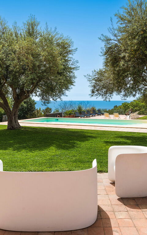 Villa Mila: Have, pool, Udendørs, Udvendige