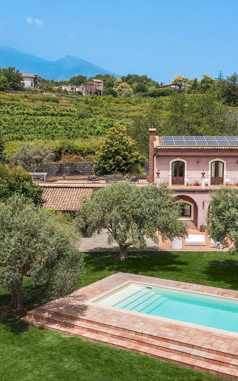 Villa Mila: Have, pool, Udendørs, Udvendige