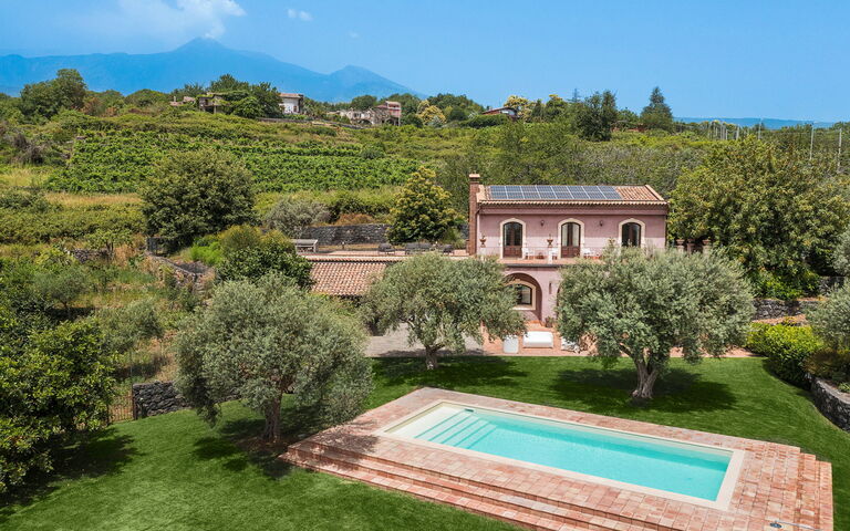 Villa Mila: Have, pool, Udendørs, Udvendige