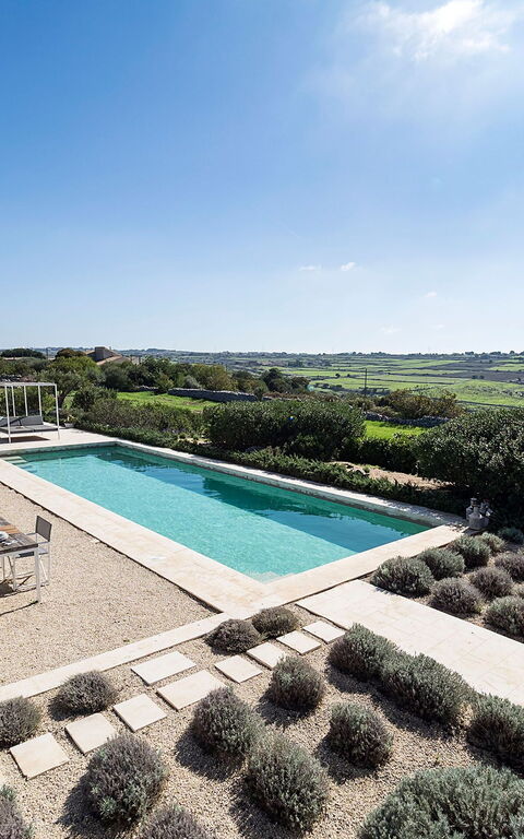 Villa Hybla: pool, Udendørs