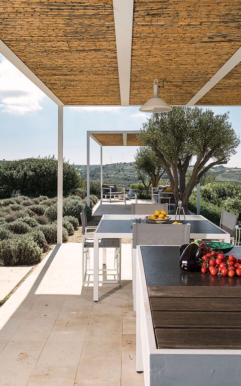 Villa Hybla: Altan / terrasse / gårdhave