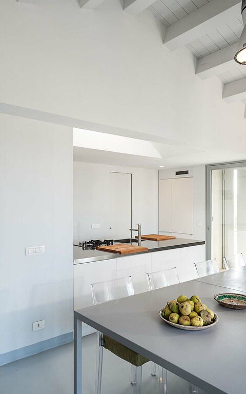 Villa Hybla: Frokostlokale, Køkken