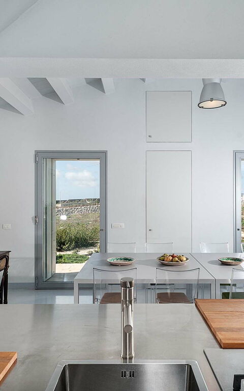 Villa Hybla: Frokostlokale, Køkken