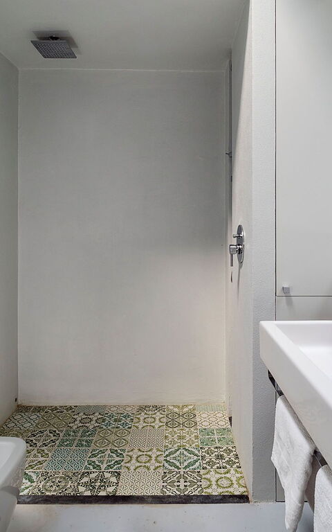 Villa Hybla: Badeværelse