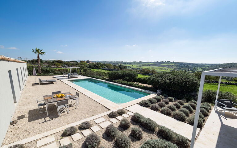 Villa Hybla: pool, Udendørs