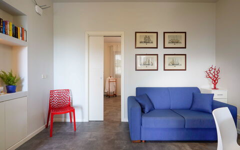 Feriebolig Corallo: Frokostlokale, Stue