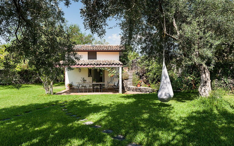 Feriebolig Casetta: Altan / terrasse / gårdhave, Have