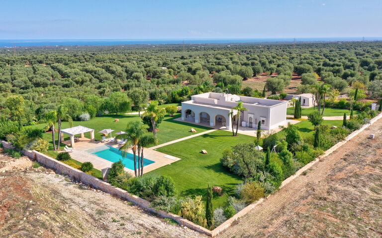 Villa Bellavista: Have, pool, Visninger