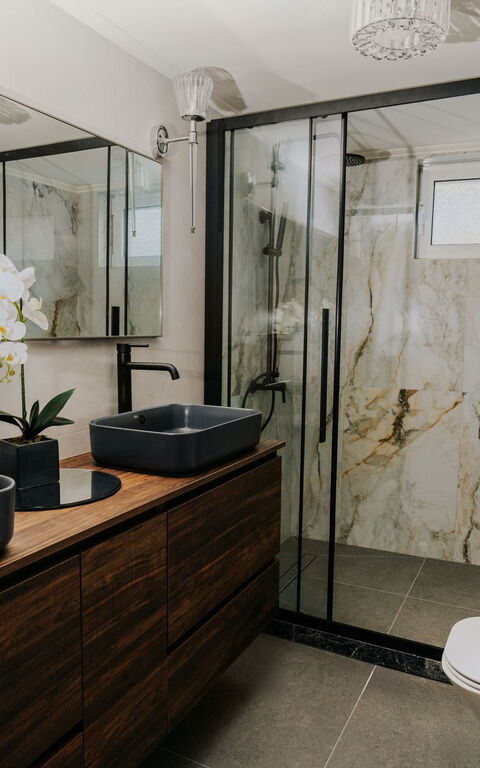 Villa Artemis: Badeværelse