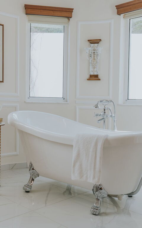 Villa Artemis: Badeværelse