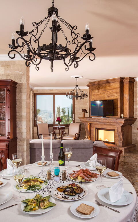 Villa Bella Mare: Frokostlokale, Stue