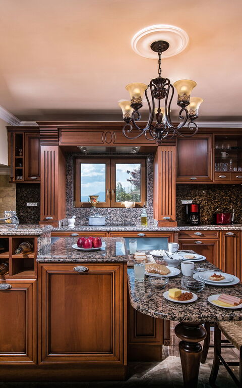 Villa Bella Mare: Frokostlokale, Køkken