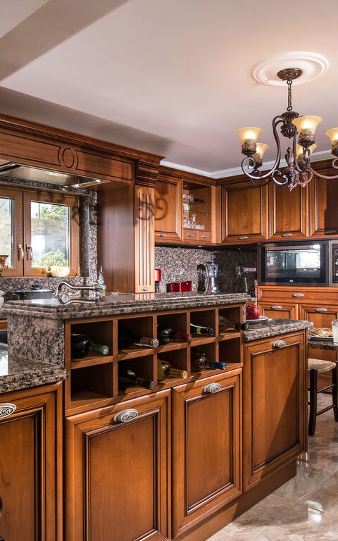 Villa Bella Mare: Frokostlokale, Køkken