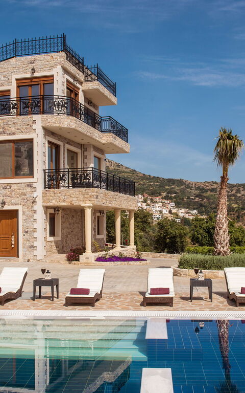 Villa Bella Mare: pool, Udvendige