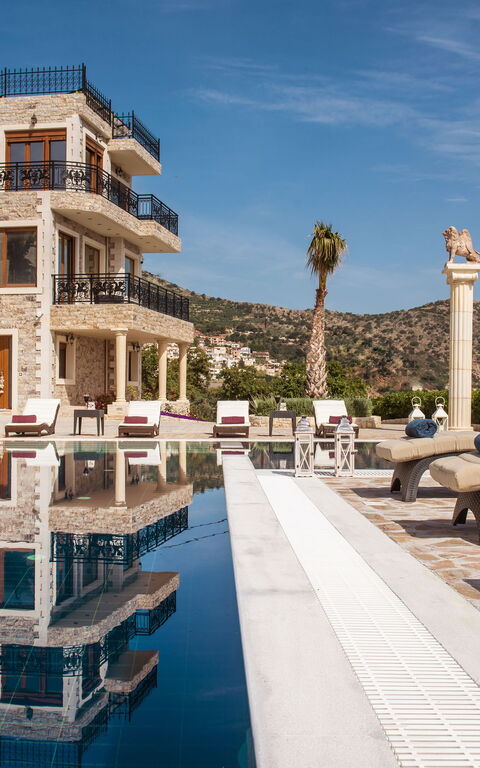 Villa Bella Mare: pool, Udvendige