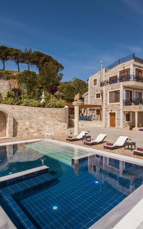 Villa Bella Mare: pool, Udvendige