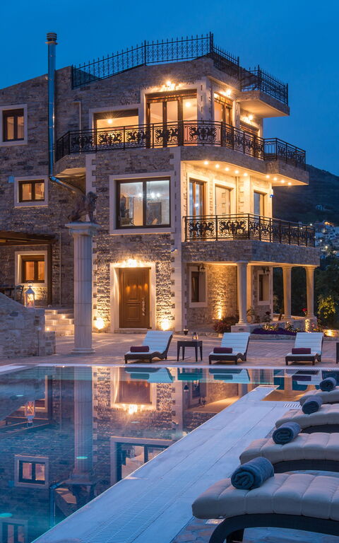 Villa Bella Mare: pool, Udvendige