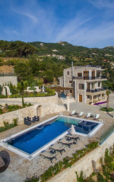 Villa Bella Mare: pool, Udvendige