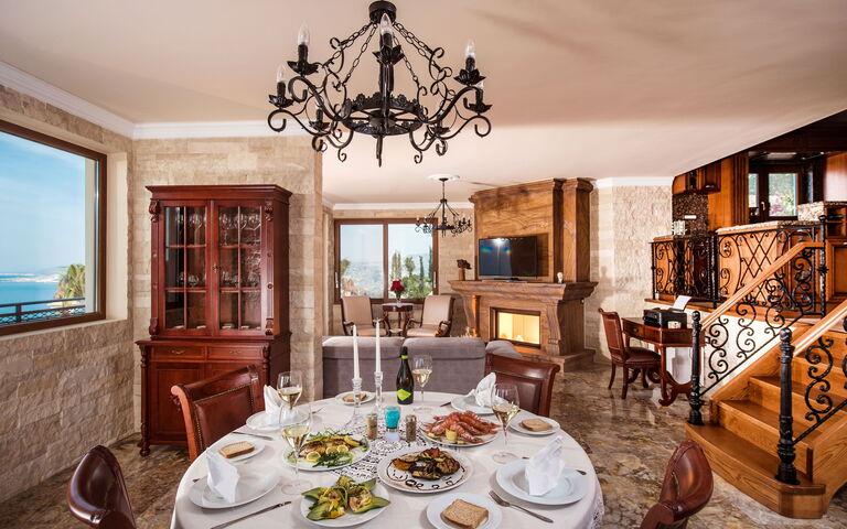 Villa Bella Mare: Frokostlokale, Stue
