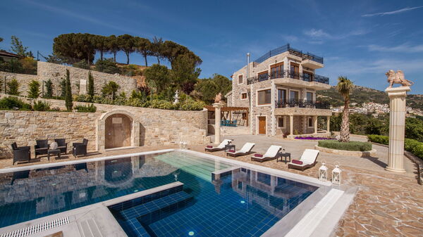 Villa Bella Mare: pool, Udvendige