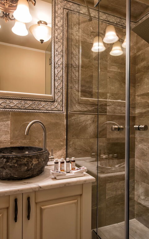 Villa Santor: Badeværelse