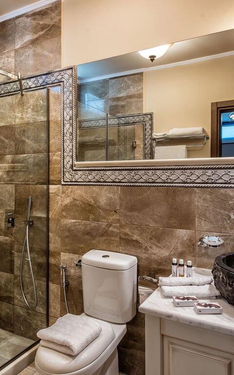 Villa Santor: Badeværelse