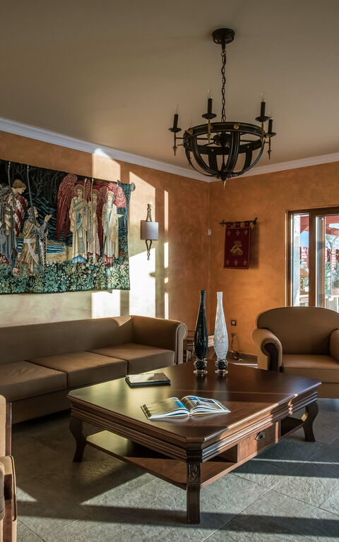 Villa Kalliste: Stue