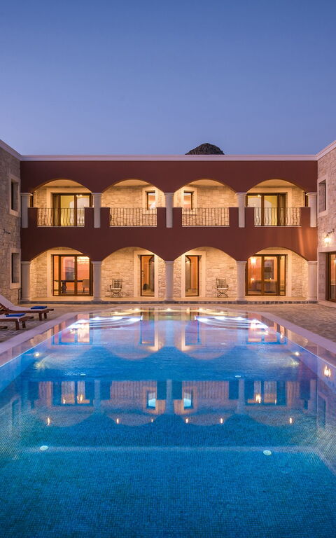 Villa Kalliste: pool, Udvendige