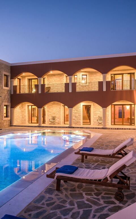 Villa Kalliste: pool, Udvendige