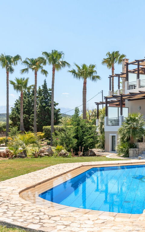 Villa Myrtia: pool, Udvendige