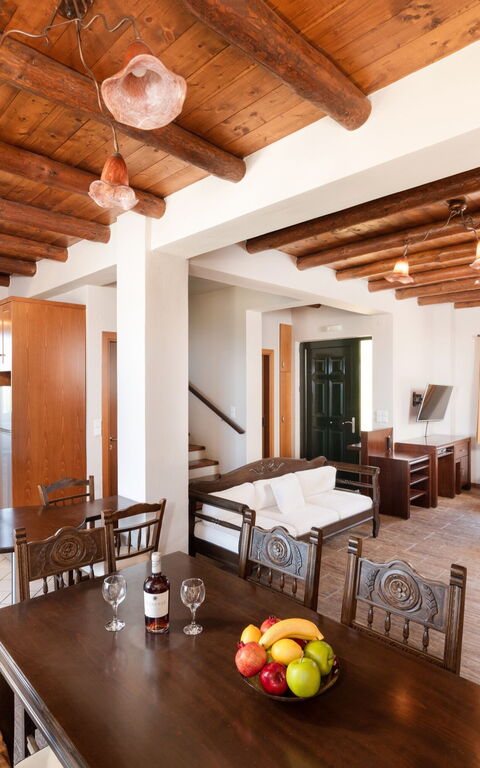 Villa Kissos: Frokostlokale, Stue