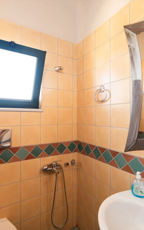 Villa Kissos: Badeværelse