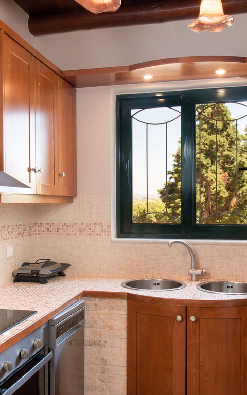 Villa Kissos: Køkken