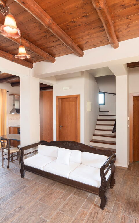 Villa Kissos: Frokostlokale, Stue