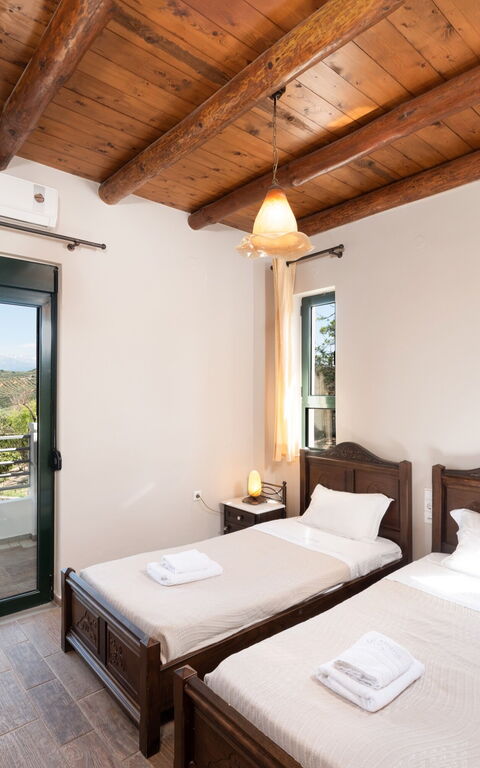 Villa Kissos: soveværelse