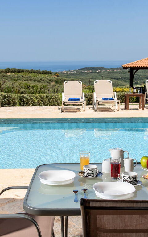 Villa Rodia: pool, Visninger