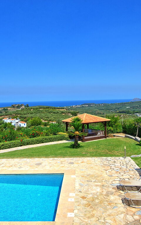 Villa Rodia: Have, pool, Sommer, Udendørs, Visninger