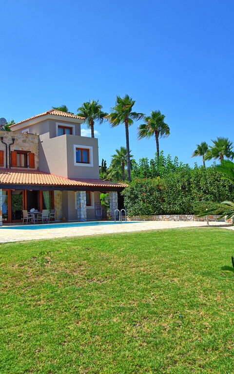 Villa Rodia: Have, pool, Sommer, Udendørs